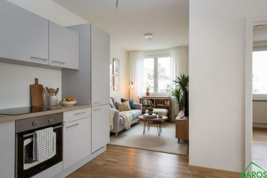 BARRIEREFREIER PÄRCHENHIT ZUM SOFORTIGEN EINZUG!!!, Wohnung-miete, 830,51,€, 1100 Wien 10., Favoriten