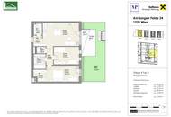 Moderne 3-Zimmer-Gartenwohnung mit Terrasse, Loggia & Tiefgaragenplatz in 1220 Wien