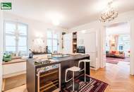 Stilvoll kernsanierte Altbauwohnung beim Servitenviertel mit Design-en-Suite-Badezimmer und Hof-Balkon-Option!