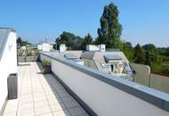 Wohntraum mit großer Dachterrasse und Garage in Grün- Ruhelage