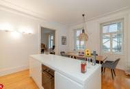 Stilvolle Altbauwohnung mit Blick auf den Passauer Platz – Wohnen im Herzen der Wiener Innenstadt