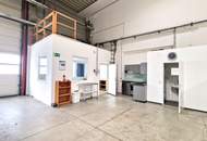 DB IMMOBILIEN | 375 m² Gewerbehalle im IZ NÖ Süd zu vermieten!