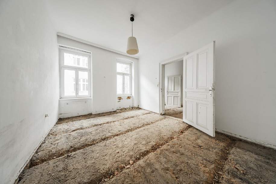 Verwirklichen Sie Ihren Wohntraum im klassischen Wiener Altbau, Wohnung-kauf, 179.000,€, 1050 Wien 5., Margareten