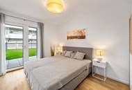 SOFORT WOHNEN! 1 Zimmerwohnung Fertig möbliert & Garten! ERSTBEZUG