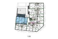 Erstbezug! Sehr schön aufgeteilte 3-Zimmer Wohnung mit 24 m2 Terrasse (Nähe Floridsdorfer Bahnhof)