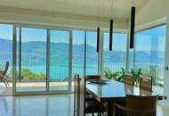 Privates Wörthersee-Panorama auf höchstem Niveau – Penthouse in der Villa Onda mit Sauna & 2xTG