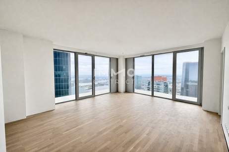 35. Etage: DC2 Tower: SKY RESIDENCES - U1 Donauinsel direkt am Wasser, Wohnung-miete, 1.100,00,€, 1220 Wien 22., Donaustadt