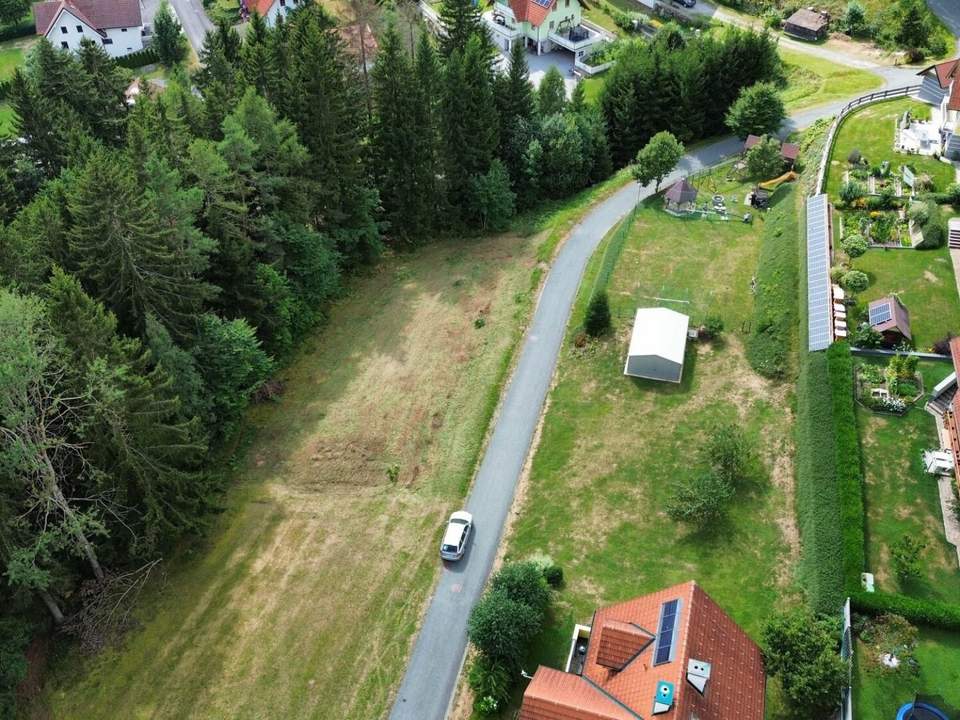 Baugrundstück mit Freiland im Feriengebiet