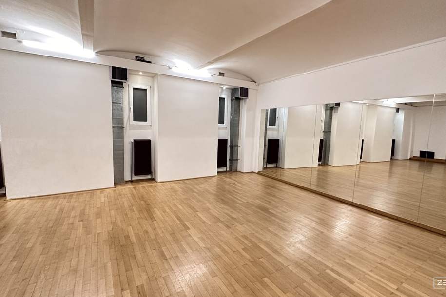 Souterrain Lokal nahe dem Wiener Schwarzenbergplatz | ZΞLLMANN IMMOBILIEN, Gewerbeobjekt-miete, 1.896,38,€, 1040 Wien 4., Wieden