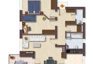 Zuhause im Zentrum! 3-Zimmer-Wohnung mit Loggia/Balkon und Garage