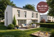 Niedrigenergie-Ziegelmassiv Doppelhaus | LWP, PV-Anlage | 4 Zimmer | Terrasse, Eigengarten & 2 Parkplätzen