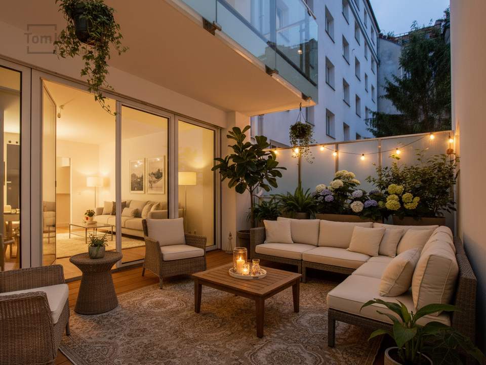 LICHT. RUHE. TERRASSENGLÜCK – WOHNEN IM KARMELITERVIERTEL