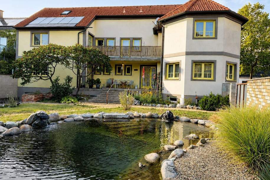 Podersdorf- Zweifamilienhaus mit Lagerhalle und Garten- viel Platz für alle!, Haus-kauf, 590.000,€, 7141 Neusiedl am See