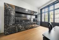 Repräsentatives, komplett möbliertes Design-Office im Schloßquadrat zur Untermiete