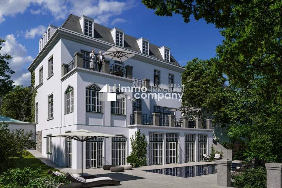 Sanierungsbedürftiges Villenprojekt im Gersthofer Cottage, Haus-kauf, 4.600.000,€, 1180 Wien 18., Währing