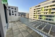 Hochwertige 2-Zimmer Wohnung mit smartem Grundriss und großem Balkon in Ruhelage nahe U3 Enkplatz!