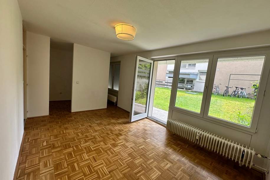 Innsbruck-Hötting 1,5 Zimmer-Wohnung EG Zwischen Nordkette und Südsonne ... Nähe Botanischer Garten, Wohnung-miete, 890,00,€, 6020 Innsbruck-Stadt