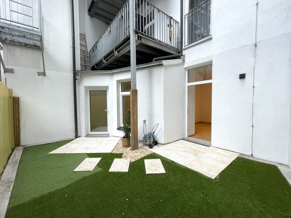 Innenhofseitige Gartenwohnung nahe Wertheimsteinpark und Heiligenstadt