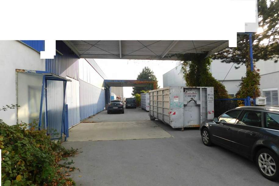 Lagerhalle ca. 240 m², Gewerbeobjekt-miete, 2.373,46,€, 2353 Mödling
