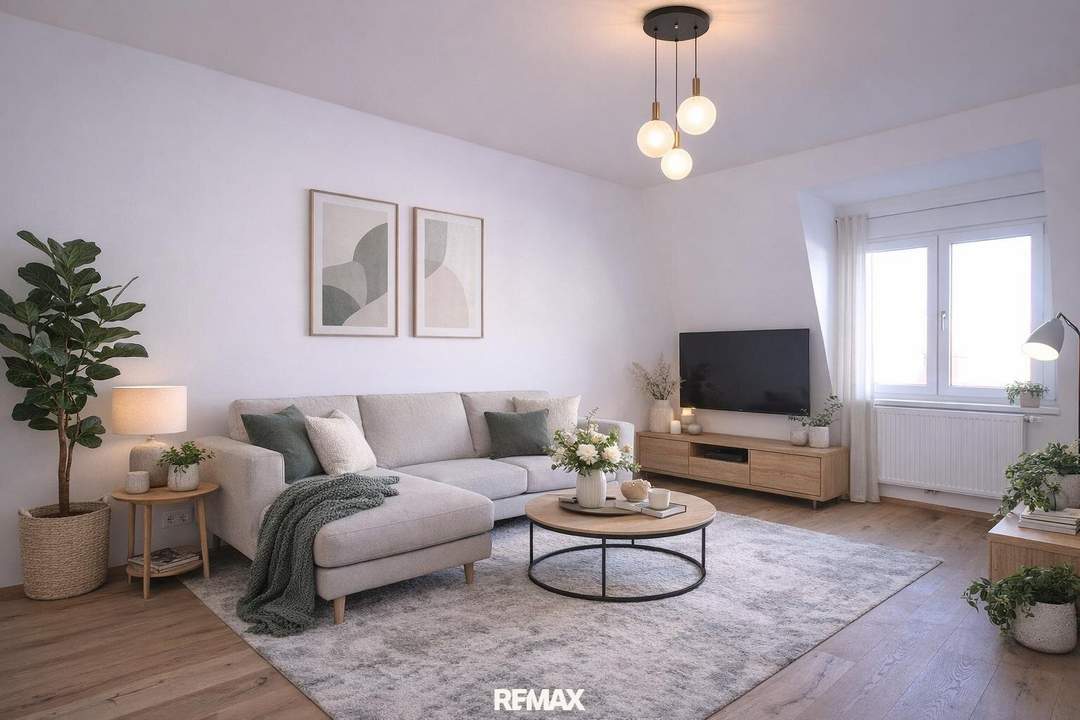 Schön sanierte Single/Pärchenwohnung mit Balkon