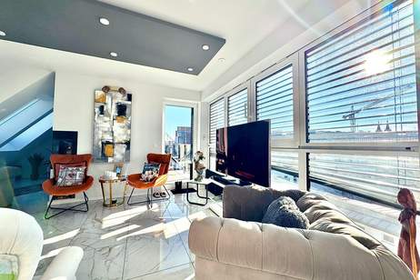 Luxus pur über den Dächern Wiens I Liftzugang in Wohnung I 3 Bäder I 3 Terrassen I Lager I Türkenschanzpark, Wohnung-kauf, 1.798.000,€, 1180 Wien 18., Währing