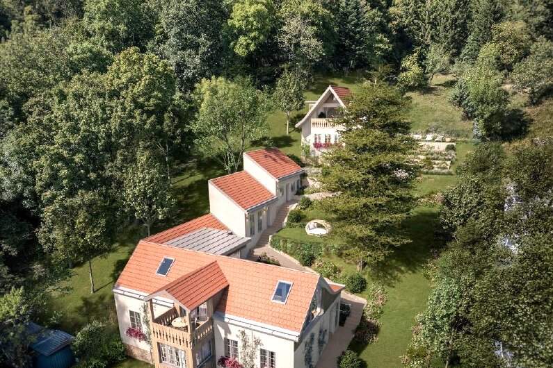SÜDHANGLAGE AM WIENERWALD - baugenehmigtes Wohnprojekt mit traumhaftem Wienblick in der Zierleitengasse, Haus-kauf, 1.490.000,€, 1190 Wien 19., Döbling