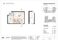 Moderne City-Wohnung mit 2 Zimmern im Neubauprojekt