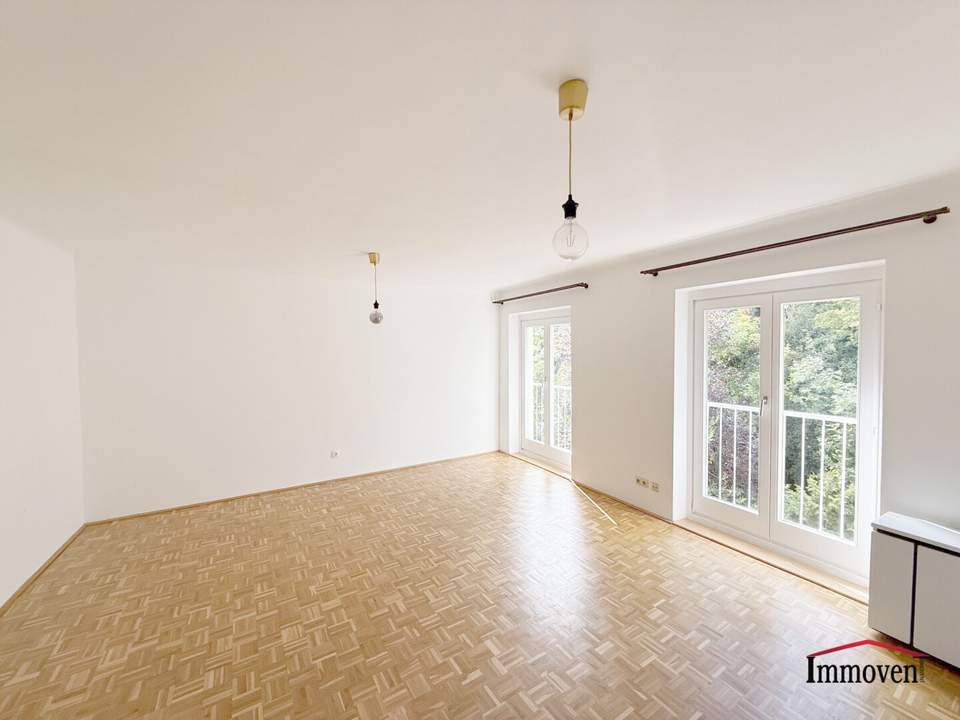 Wohnen in Grinzing - nette 1-Zimmerwohnung mit Grünblick - Anfragen sind nur per Mail möglich!