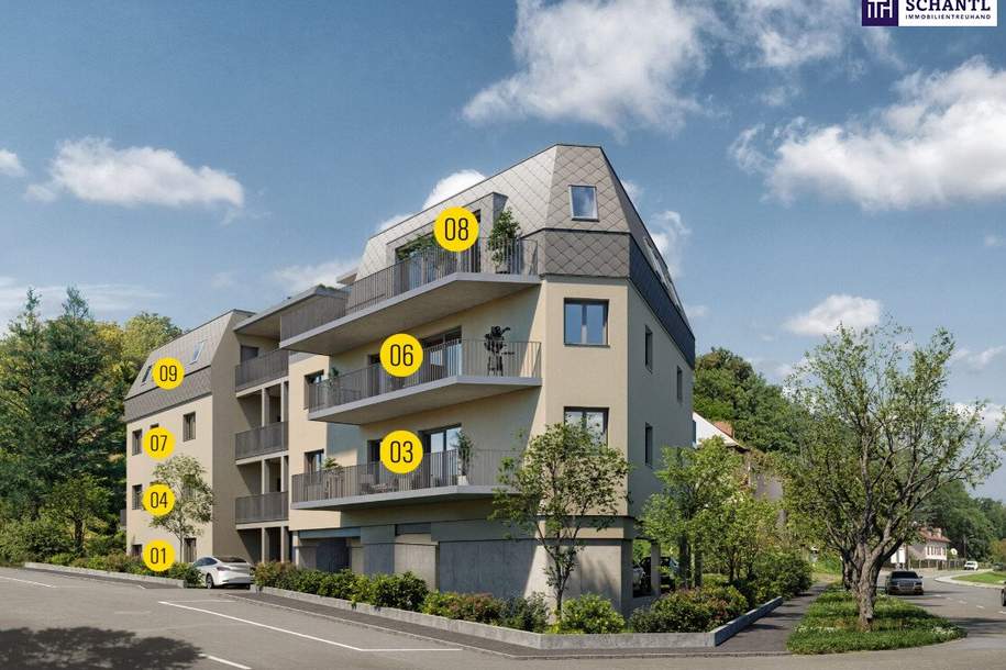 Ein moderner Familientraum im Wohnbezirk Eggenberg! PROVISIONSFREI!, Wohnung-kauf, 439.000,€, 8020 Graz(Stadt)