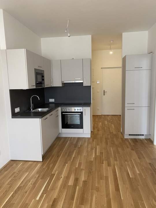 2-Zimmer-Wohnung inkl Markenküche, Terrasse und Kellerabteil / K2-29