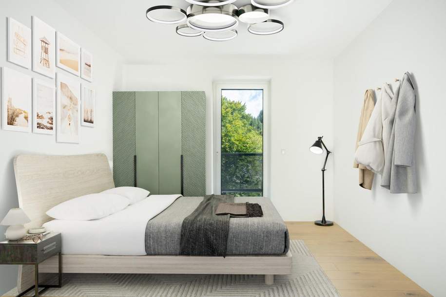 fuschl.living 5.0 - Kompakte 2 Zimmer Wohnung am Waldrand, Wohnung-miete, 654,80,€, 5330 Salzburg-Umgebung