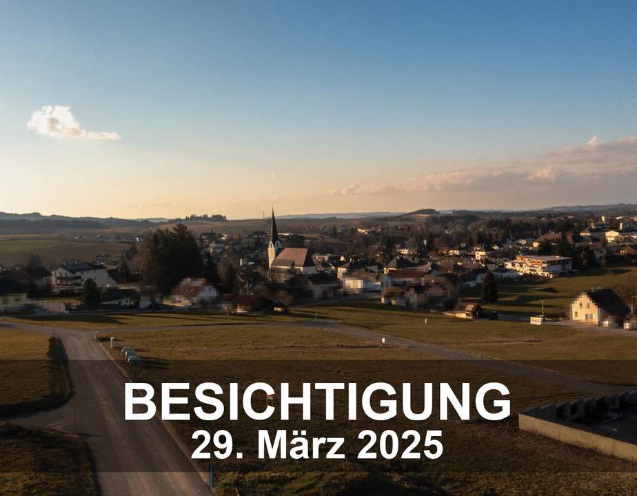 Baugrund in neuer Siedlungslage