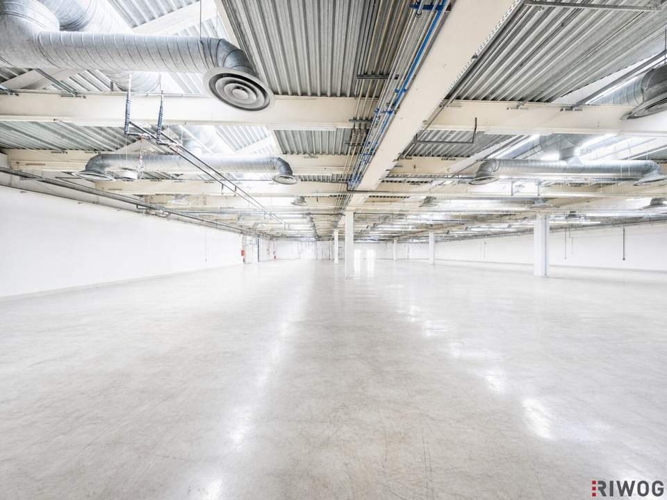 Produktions-/Lagerfläche mit ca. 2.000m² | ebenerdig &amp; beheizt | direkte Autobahnanbindung