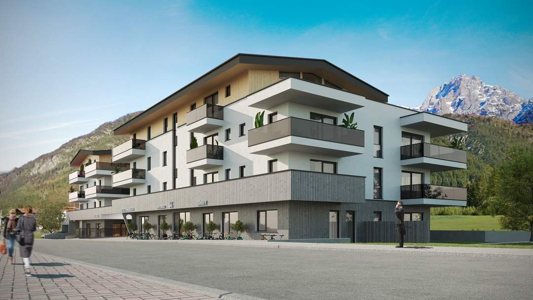 Projekt Dorfkristall: Moderne 3-Zimmer Wohnungen in zentraler Lage