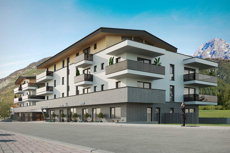 Projekt Dorfkristall: Moderne 3-Zimmer Wohnungen in zentraler Lage, Wohnung-kauf, 415.000,€, 6393 Kitzbühel