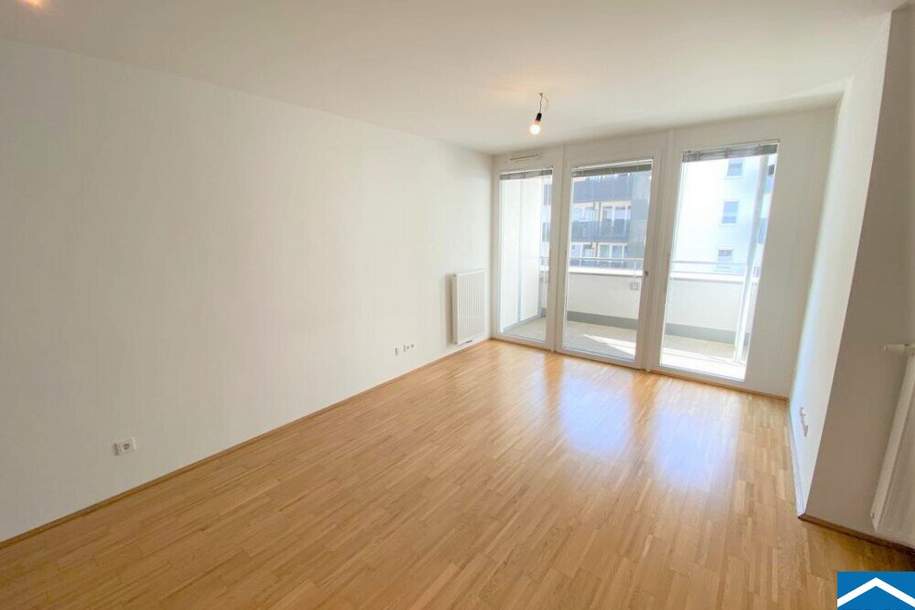 Wundervolle 2 Zimmer Wohnung mit Loggia am Hauptbahnhof, Wohnung-miete, 899,00,€, 1100 Wien 10., Favoriten