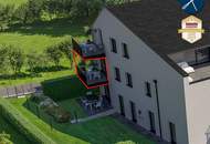 Erstklassige Balkonwohnung mit Blick in´s Grüne (Top 7) - Projekt "KraWe" Am Steindl