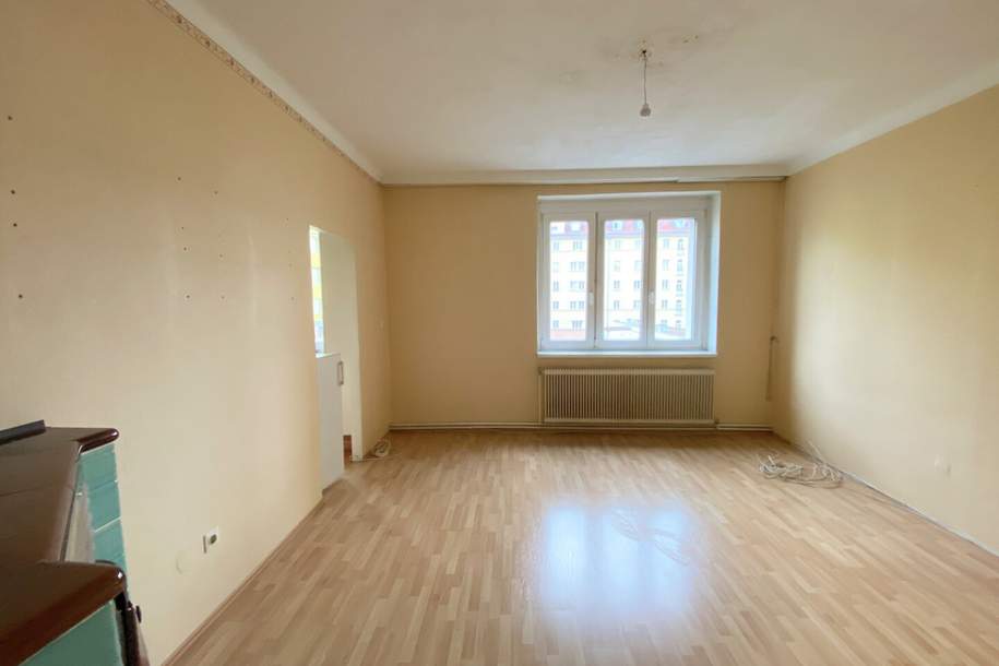 ca. 106m2, 4 Zimmer zu SANIEREN, 2 EINGÄNGE!, Wohnung-kauf, 379.000,€, 1160 Wien 16., Ottakring