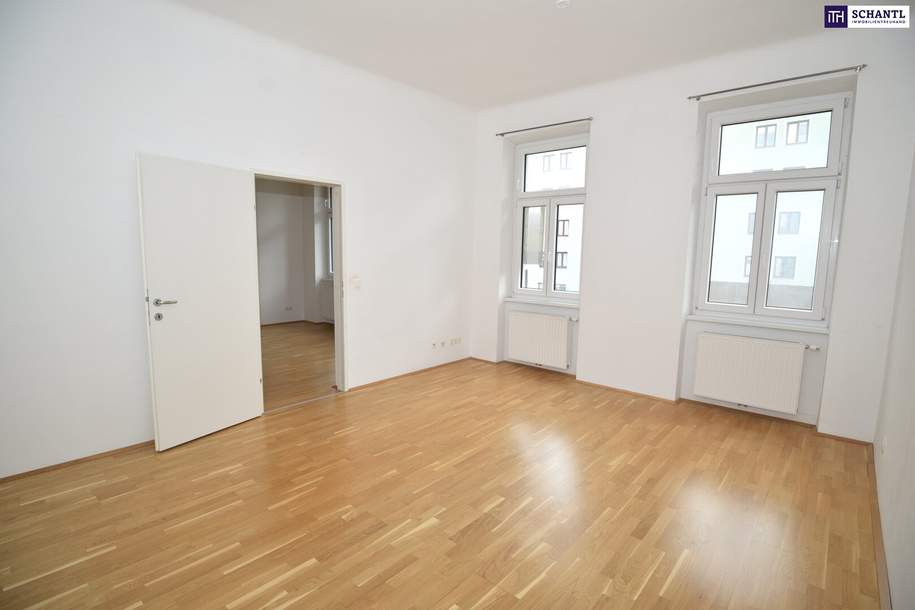 Super helle 2,5-Zimmer-Wohnung mit zwei Balkonen und cooler Lage!, Wohnung-kauf, 259.000,€, 1200 Wien 20., Brigittenau