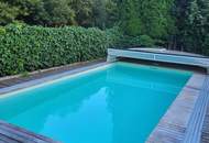 Charmantes Familienhaus mit Pool, Gartenhaus &amp; Niedrigenergie-Aufstockung in ruhiger Lage