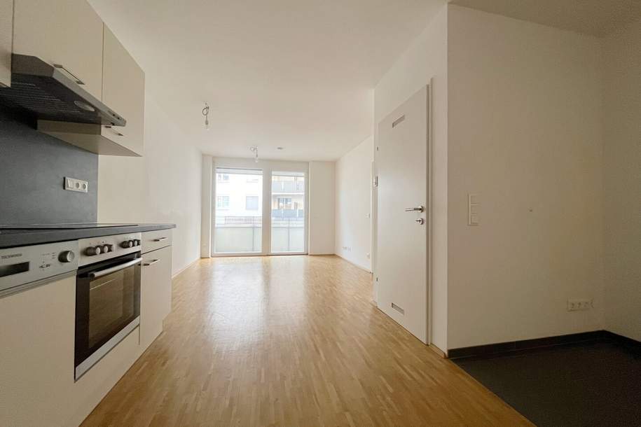 Wunderschöne 2-Zimmer Wohnung mit Balkon und sensationellen Heizkosten! Ab sofort verfügbar!, Wohnung-miete, 619,78,€, 8020 Graz(Stadt)