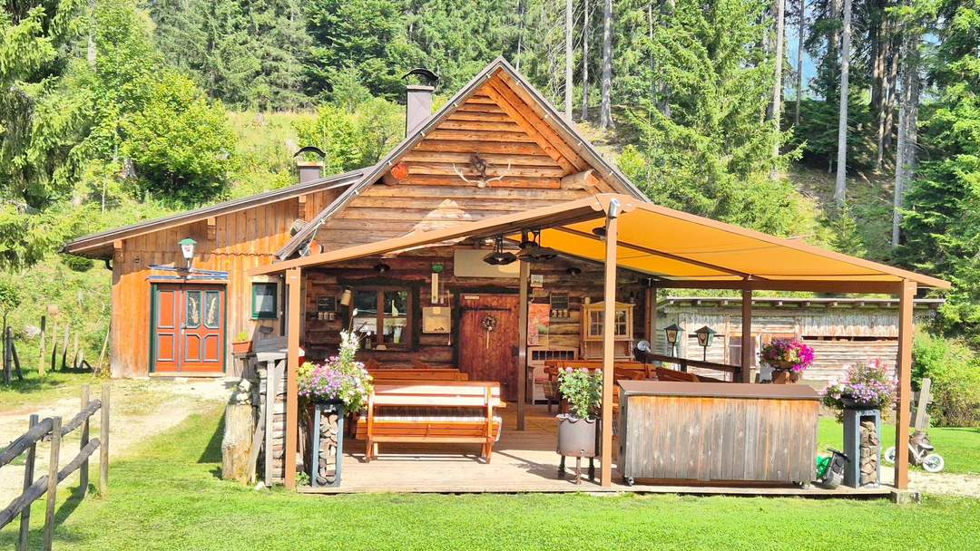 Bad Mitterndorf: Almhütte!! auf Eigengrund mit Nebengebäuden