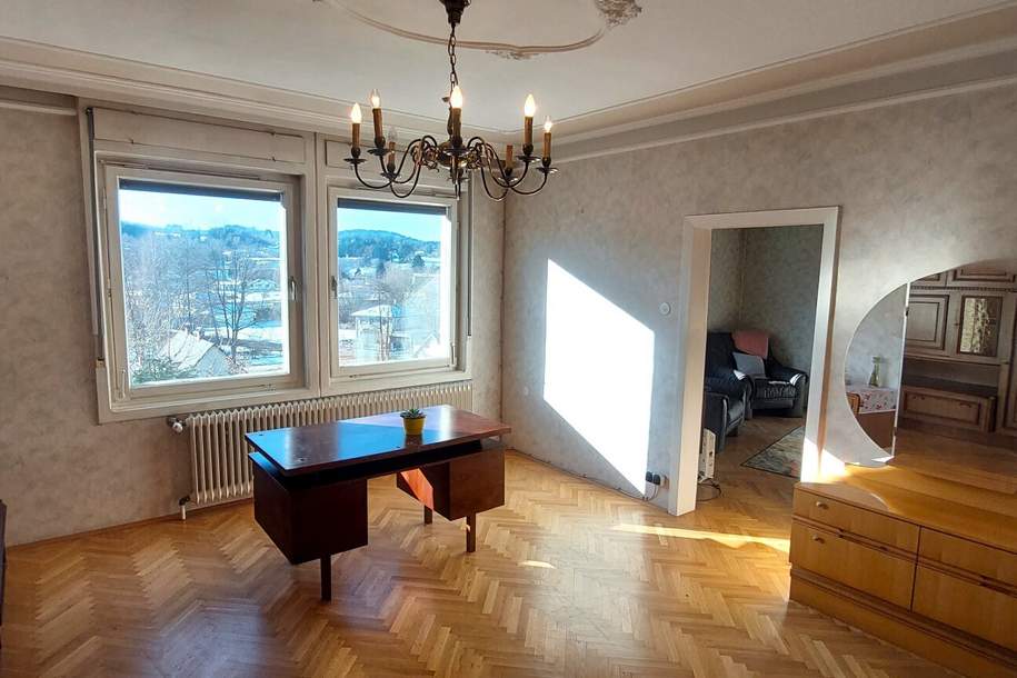 Fernblick 3 Geschoße, über 200m² WNFL + 100m² Lager + 4300m² Eigengrund, Haus-kauf, 370.000,€, 7442 Oberpullendorf