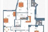 1. BEZIRK: Büro mit 6 Räumen im 1. Obergeschoss