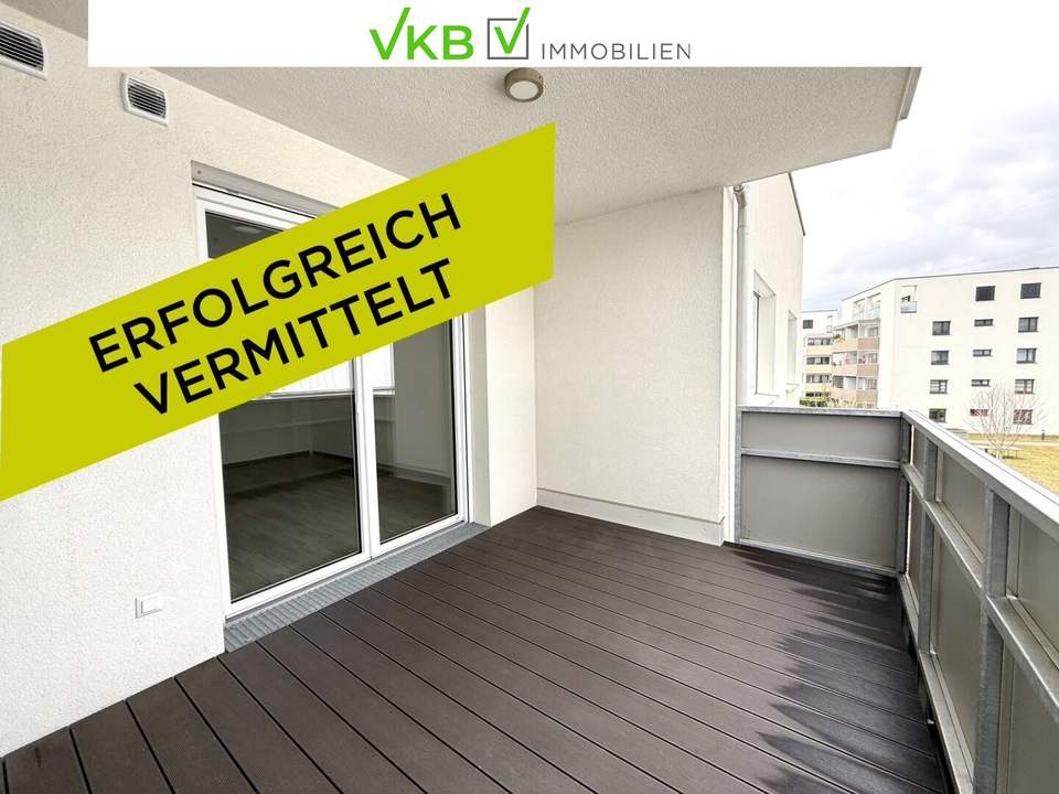 Linzer Süden – Perfekte Anbindung und ruhige Lage – Moderne 2-Zimmer-Wohnung mit Balkon und Tiefgaragenplatz