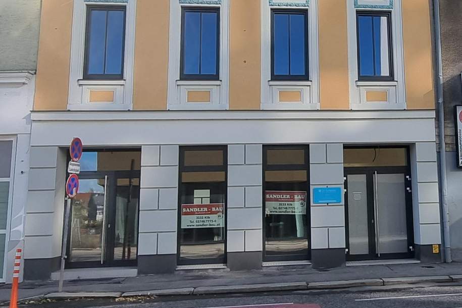 Geschäftslokal barrierefrei, vielseitig nutzbar in zentraler Lage, Gewerbeobjekt-miete, 707,62,€, 3100 Sankt Pölten(Stadt)