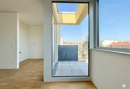 ERSTBEZUG | Außenflächen mit direktem Blick auf den Kahlenberg | vollausgestattete Küchen | Fußbodenheizung und Fußbodenkühlung