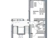 PROVISIONSFREI - ERSTBEZUG - Bezugsfertige 2-Zimmer-Eigentumswohnung mit Loggia und Küche