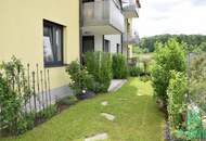 Exklusive, sonnige Garten-Wohnung! 2 Autoabstellplätze! Neubau!