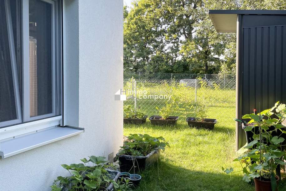 Entzückende neue Gartenwohnung in Grünruhelage - Nähe Fischamend, Wohnung-kauf, 275.000,€, 2401 Bruck an der Leitha